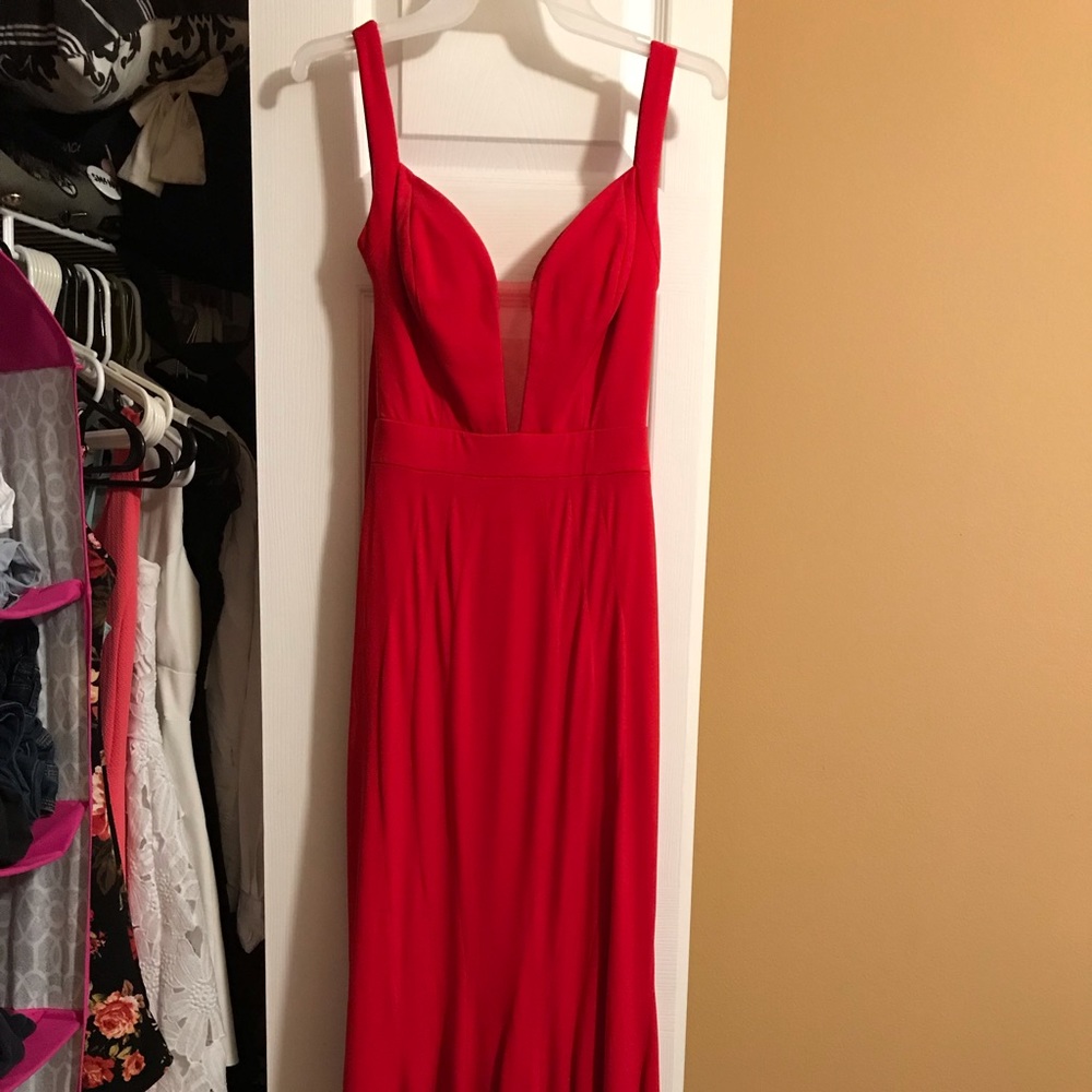 True Red Prom Dress